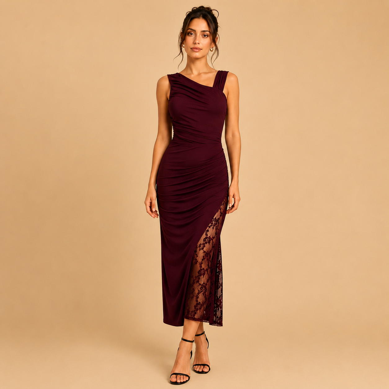 Shadow evening dress
